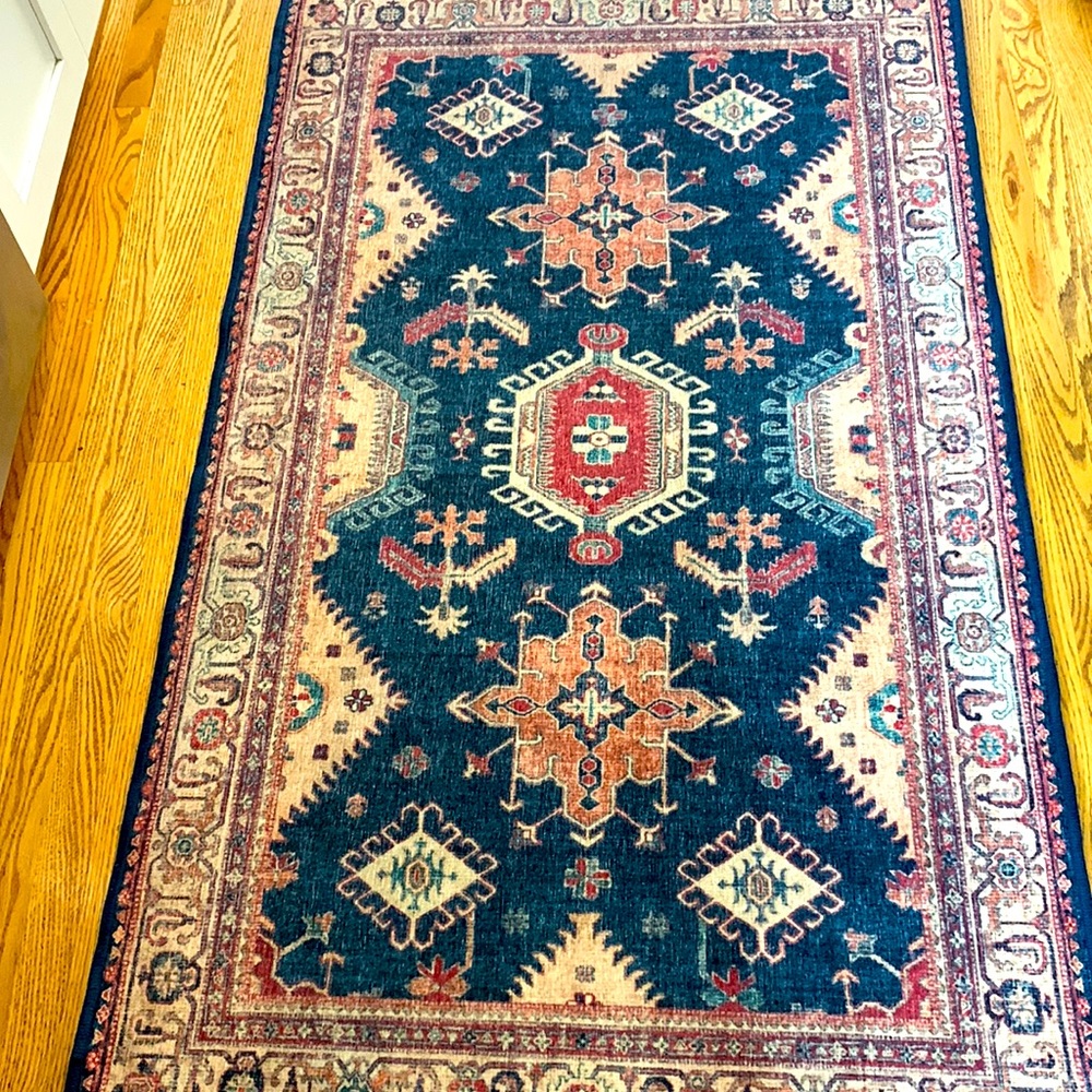 Ruggable 3x5 Cambria Sapphire Rug Cover